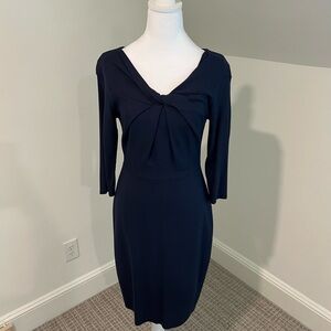 Bailey 44 size M navy blue dress from Anthropologie.